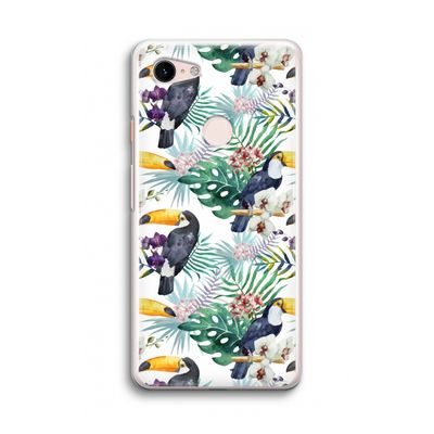Tukans: Google Pixel 3 Transparant Hoesje