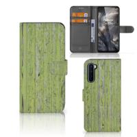 OnePlus Nord | Book Style Case | Green Wood