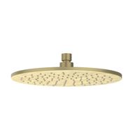IVY Hoofddouche - medium - 25cm - antikalk nozzels - RVS316 - geborsteld mat goud PVD 6900712