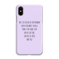 Zelfvertrouwen: iPhone XS Max Volledig Geprint Hoesje