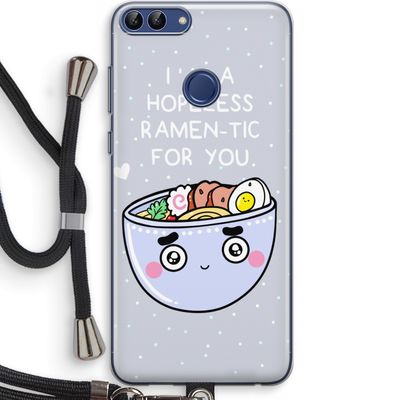 I'm A Hopeless Ramen-Tic For You: Huawei P Smart (2018) Transparant Hoesje met koord