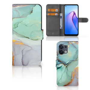 Hoesje voor OPPO Reno8 Watercolor Mix