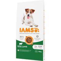 Iams for Vitality Adult Small & Medium met lam hondenvoer 2 x 12 kg - thumbnail