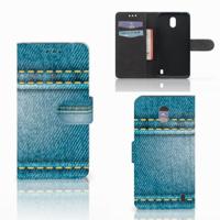 Nokia 2 | Wallet Case | met Pasjes | Jeans