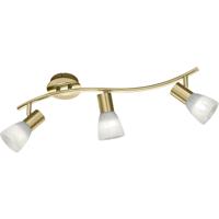 LED Plafondspot Trion Levino - 3-Lichts - Mat Goud - E14 - 3000K