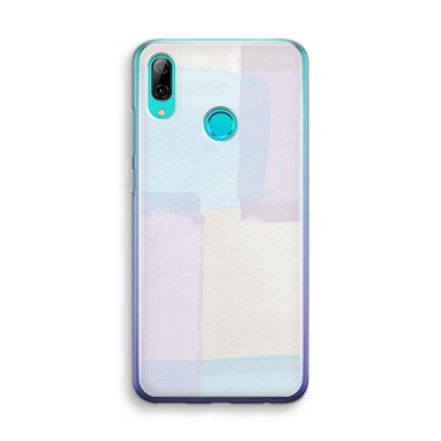 Square pastel: Huawei P Smart (2019) Transparant Hoesje