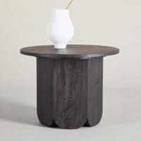Nohr Ronde Bijzettafel 'Rajah' 60cm, kleur Zwart