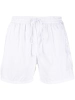 Fedeli short de bain à logo imprimé - Blanc