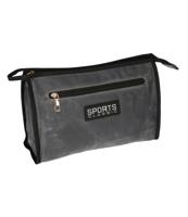 Traveller Toilettas sports classic military grijs/blauw 30cm x 24cm