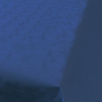 Tafellaken/tafelkleed rol papier - 800 x 118 cm - blauw - Lange tafels - Damast papier