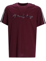 Armani Exchange t-shirt en coton à logo imprimé - Rouge