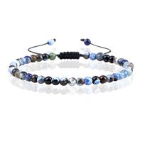 Memphis Fire Armband Natuursteen Kralen - Dark Blue Fire Memphis Fire Armband Natuursteen Kralen - Dark Blue Fire