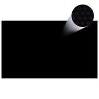 Zwembadhoes rechthoekig 1000x600 cm PE zwart - thumbnail