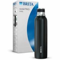 Thermos Brita 1046736 Zwart Zilverkleurig Roestvrij staal 650 ml
