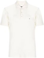 rag & bone polo en coton à logo brodé - Blanc