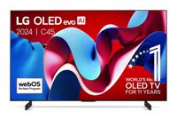 LG OLED evo OLED42C45LA tv 106,7 cm (42") 4K Ultra HD Smart TV Wifi Zwart - thumbnail