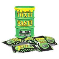 Toxic Waste Toxic Waste Green Sour Candy Drum 42 gram 12 Stuks - thumbnail