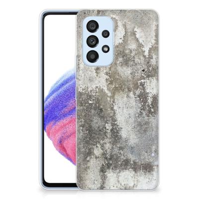 Samsung Galaxy A53 5G | TPU | Siliconen hoesje | Beton Print