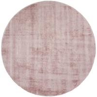 Veer Carpets - Karpet Viscose Rond Pink ø150 cm - thumbnail