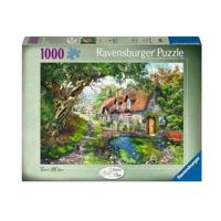 Ravensburger legpuzzel flower hill lane, 1000st.