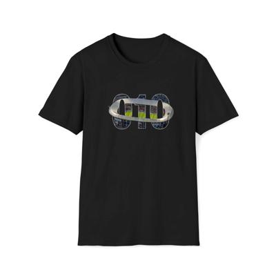 T-shirt regular zwart - 010 Stadion