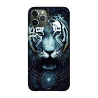 Darkness Tiger: Volledig geprint iPhone 11 Pro Hoesje