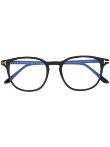 TOM FORD Eyewear lunettes de vue à monture ronde - Noir