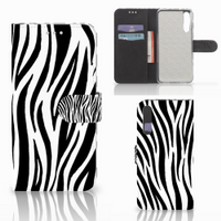 Huawei P20 Pro Telefoonhoesje met Pasjes Zebra - thumbnail