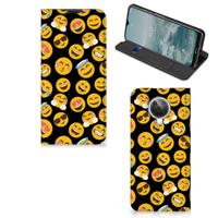 Nokia G10 | G20 | Hoesje met Magneet | Emoji