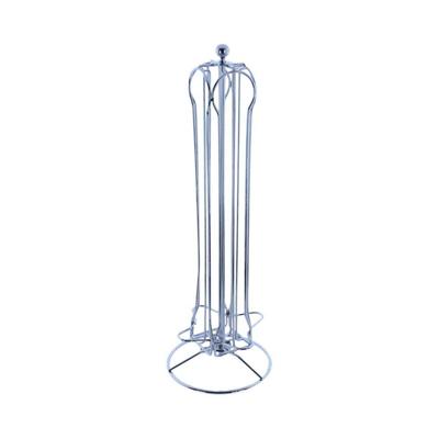 Houder voor 36 koffiecapsules Kinvara W6246A Nespresso Zilverkleurig Zilver Metaal 13 x 39 x 13 cm Draaiend 36 Onderdelen