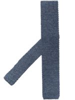 Brunello Cucinelli cravate en lin mélangé - Bleu