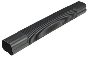 Airco Flexibele Goot - Lengte 1000mm - Antraciet (sf-77-1000-a)