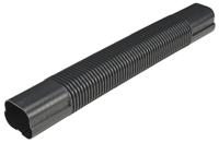 Airco Flexibele Goot - Lengte 1000mm - Antraciet (sf-77-1000-a)