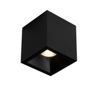 Spot BWS Daniel Aluminium 745Lm 9,2W Zwart Met Zwarte Anti-Glare Ring - thumbnail