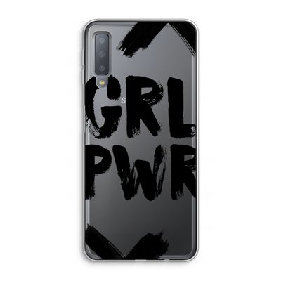 Girl Power #2: Samsung Galaxy A7 (2018) Transparant Hoesje