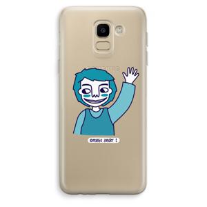 Zwaai: Samsung Galaxy J6 (2018) Transparant Hoesje