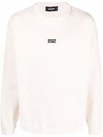 DSQUARED2 sweat à encolure ras du cou - Tons neutres