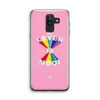 Het Leven Is Mooi: Samsung Galaxy J8 (2018) Transparant Hoesje