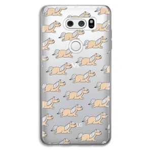 Ponys: LG V30 Transparant Hoesje