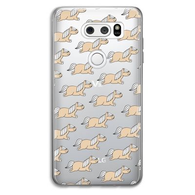 Ponys: LG V30 Transparant Hoesje