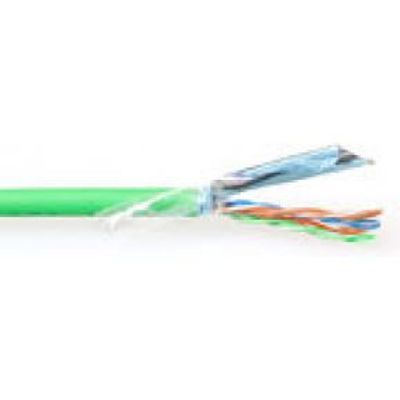 ACT CAT5E F/UTP LSZH soepel patch groen 500 m