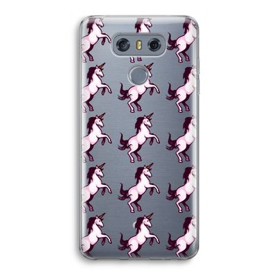 Musketon Unicorn: LG G6 Transparant Hoesje