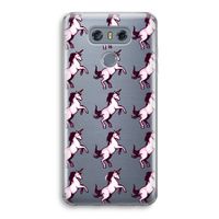 Musketon Unicorn: LG G6 Transparant Hoesje