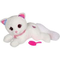 Knuffel - Gipsy Toys - Cuty Bella Fashionista Kat - 30cm - Wit Roze