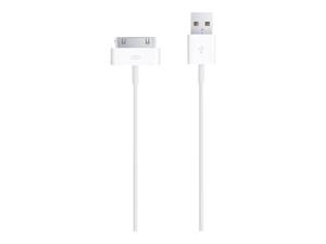 Apple Apple iPad/iPhone/iPod Aansluitkabel [1x USB-A 2.0 stekker - 1x Apple dock-stekker] 1.00 m Wit