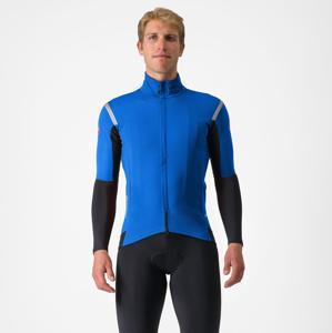 Castelli Gabba RoS 2 korte mouw fietsjack azzurro italia/silver reflex heren L