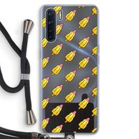 Waterijsjes: Oppo A91 Transparant Hoesje met koord