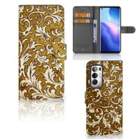 Wallet Case OPPO Find X3 Neo 5G Barok Goud