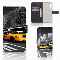 Huawei P20 Pro | Flip Cover | New York Taxi