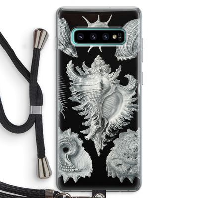 Haeckel Prosobranchia: Samsung Galaxy S10 Plus Transparant Hoesje met koord